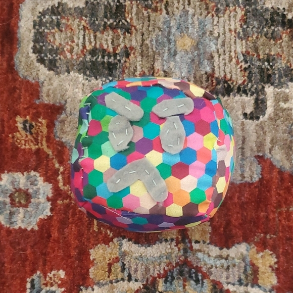 Handmade SlimeCube - Colorful Hexagon Mad - Picture 1 of 1